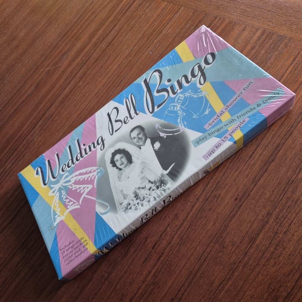 Wedding Bell Bingo Vintage Game